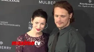 Sam Heughan & Caitriona Balfe 2014 BAFTA Los Angeles Awards Season Tea