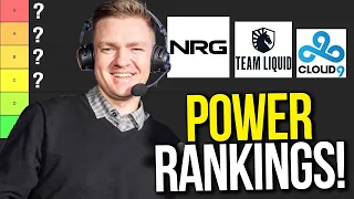 SPRING POWER RANKINGS - 2024 LCS w/ Cubby