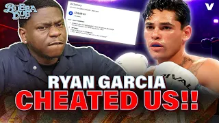 Bubba calls out CHEATER Ryan Garcia for alleged PED use | The Bubba Dub Show