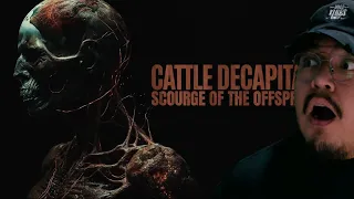 1ST LISTEN REACTION Cattle Decapitation - Scourge of the Offspring (Official Video)