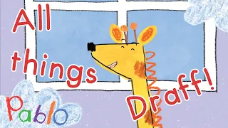 Pablo - All Things Draff! 🦒 | Compilation | Cartoons for Kids! 🎉📺