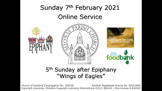 Alloway Parish Church Online Service - Sunday, 7th February 2021