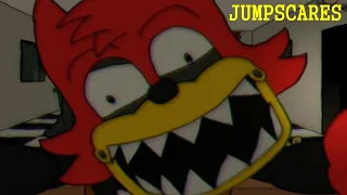 ALL THE JUMPSCARES OF FUN TIMES AT HOMER'S | TODOS LOS SUSTOS | FNAF FAN GAME 2018 |