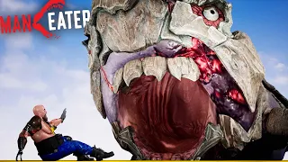 Maneater - THE END! FINAL MEGALODON vs BOSS Battle! Final Meg - Maneater Gameplay