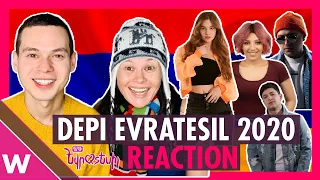 Armenia Depi Evratesil 2020 (REACTION) | All 12 songs for Eurovision