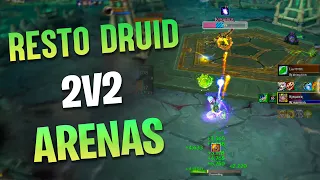 10.2.5 Resto Druid / Aff Warlock 2v2 Arena (Season 3) - DAMAGE BUILD - WoW Dragonflight Druid PvP