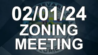 02/01/2024 - Brevard County Zoning Meeting