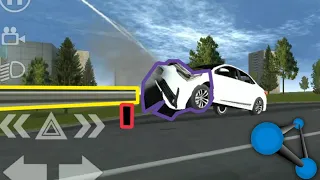 ОТБОЙНИК СМЕРТИ! ОГРАДА ПРОШИЛА САЛОН НАСКВОЗЬ | Simple Car Crash