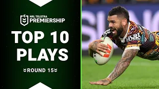 The top 10 plays from Round 15 of 2023 | Match Highlights