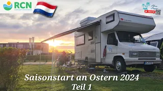 Teil 1 Reallife Camping-Doku 🚸 Ostern 2024 in Zeewolde, Holland