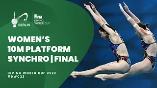 LIVE | #Diving WORLD CUP 2022 | Berlin | FINAL | 10m Synchro | Women