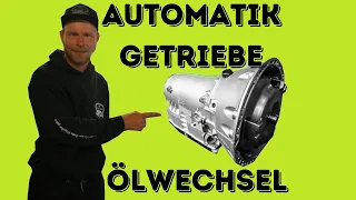 Automatikgetriebe Ölwechsel | ohne Spülwagen | ohne Wandler Ablassschraube | Mercedes W211 Tutorial