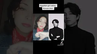 Egyptian 🇪🇬 girl rating Korean 🇰🇷 men