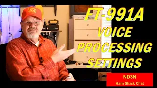 Voice Processing and Compression Settings, FT-991A