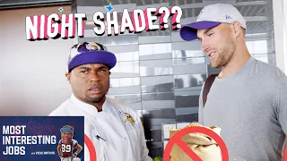 Steve Smith Learns EVERYTHING That Goes into Feeding an NFL Team  Most Interesting Jobs