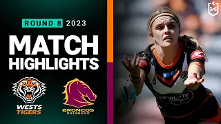 NRLW 2023 | Wests Tigers v Broncos | Match Highlights