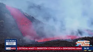 Spektakularna erupcja Etny🌋