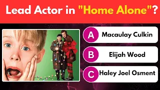 Guess 20 Question Home Alone Movie Quiz | Movie Quiz | Quiz Challenge