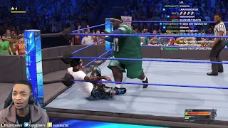 FlightReacts Plays WWE 2K22 For The FIRST Time In His Life & This Happened...