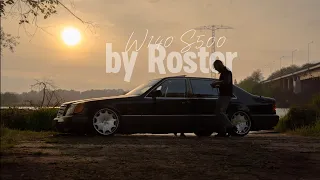 W140 S500 by Rostor zachód słońca piękny koniec majówki