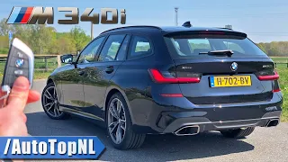BMW M340i Touring REVIEW on AUTOBAHN [NO SPEED LIMIT] by AutoTopNL