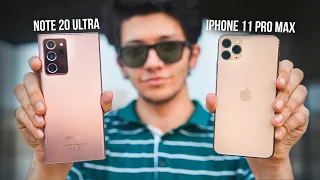 Samsung Galaxy Note 20 Ultra vs iPhone 11 Pro Max - Pure Dominance?