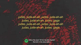 Lady Gaga - Judas sped up Lyrics [1 HOUR]