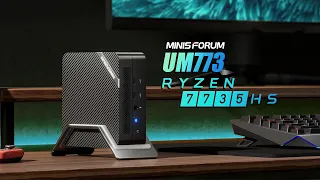 The All-New UM773 Is A FAST Next-Gen Ryzen 7735HS Mini PC! First Hands-On