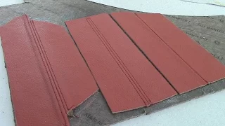 How To Get Flat Seams on Leather Material - TUTORIAL-Car upholstery