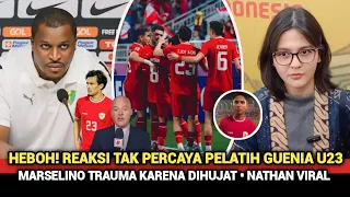 🔴KABAR TIMNAS! "VIRAL" Respon Mengejutkan Pelatih Guinea U23 ~ Nathan Disorot ~ Marselino Trauma