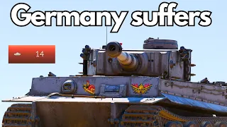 Tiger H1. Germany suffers.