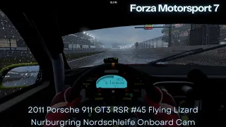 Nurburgring (Nordschleife) - Porsche 911 GT3 RSR Flying Lizard 2011 - Forza Motorsport 7 | PC Ultra