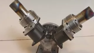 Double V Stirling Engine