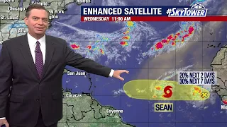 Tropical Storm Sean forms in Atlantic