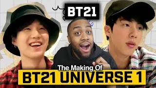 The Making Of BT21 Universe! (Every Episode Reaction)