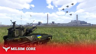 Ukraine Anti-air Tank Destroyed Russian Jets at Zaporizhia - MilSim Arma 3