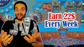 Pixels Play to Earn: Passive Income with Best Berry Farming Strategy! 💸🌿(Altyazili)