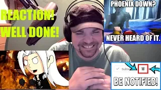 Final Fantasy VII In a Nutshell! (Animated Parody) reaction