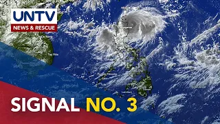 Ilang lugar sa Luzon, nasa Signal no. 3 dahil kay ‘Goring’; malalakas na ulan, mararanasan – PAGASA