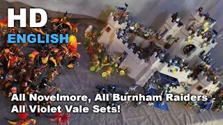 All of Novelmore, Burnham Raiders, Violet Vale and Sal'ahari Sands Playmobil sets!