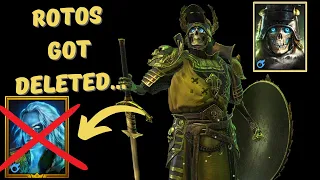 Ultimate DeathKnight Just DELETED Rotos... Insane Free Champion For Everyone. | RAID SHADOW LEGENDS
