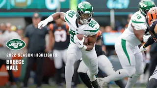 Rookie RB Breece Hall's Top Plays of the 2022 Season | The New York Jets | NFL