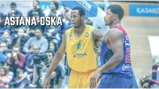 Astana vs CSKA Highlights Oct 8, 2016 ( 76-92 )