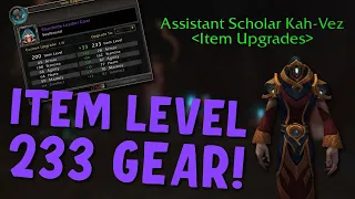 How to Get Ilvl 233 Gear in Patch 9.1!  No Raids, Dungeons, or PvP!