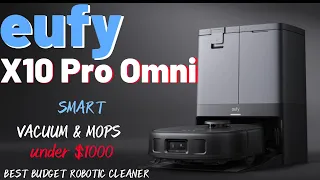 Best Robot Vacuum & Mop For 2024 | This FlagShip Cleaner is under $1000! eufy X10 Pro Omni Review