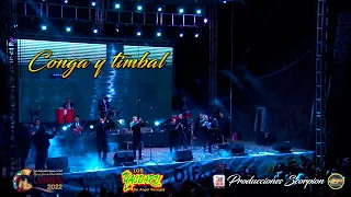 Conga y timbal 🥁 Yaguaru 💥 Libres Puebla 2022 🎡