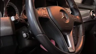 Easy Fix for Mercedes GLK-250 steering wheel tilt issue