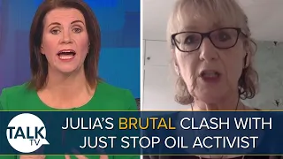 “I’d Be Ashamed If I Was Talking That CRAP” Julia Hartley-Brewer’s Clash With Just Stop Oil Activist