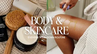 Evening Body & Skincare Routine | Wind Down With Me