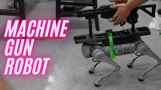 They Put A Machine Gun on a Robot Dog